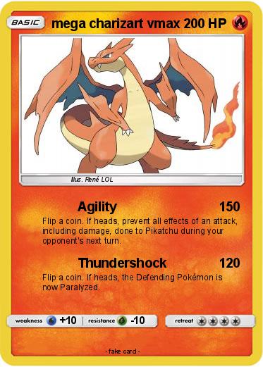 Pokemon mega charizart vmax