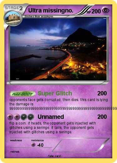 Pokemon Ultra missingno.