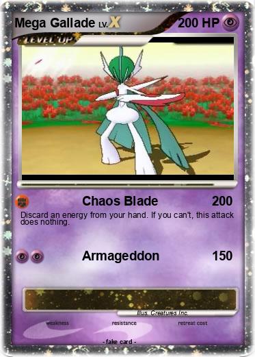 Pokemon Mega Gallade