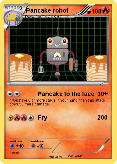 Pokemon Pancake robot