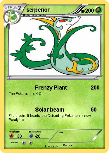 Pokemon serperior