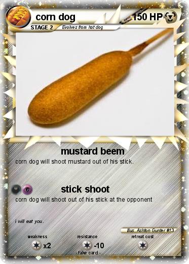Pokemon corn dog