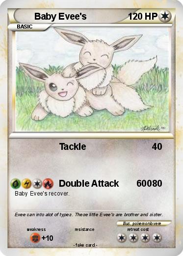 Pokemon Baby Evee's