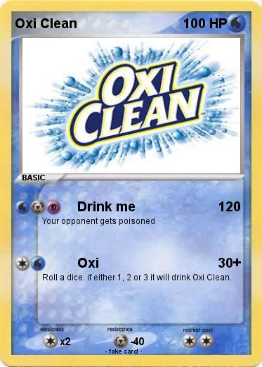 Pokemon Oxi Clean