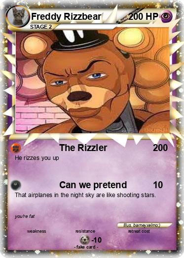 Pokemon Freddy Rizzbear