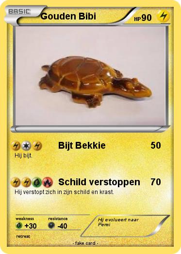 Pokemon Gouden Bibi