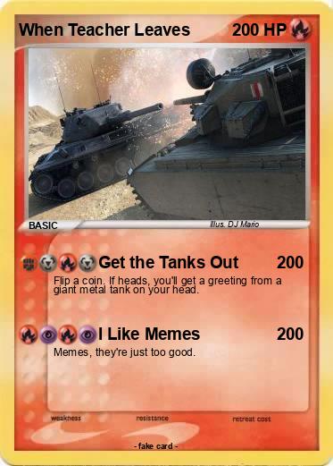 Pokemon When Teacher Leaves