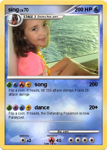 Pokemon sing