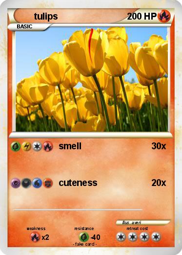 Pokemon tulips