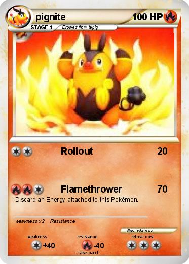 Pokemon pignite