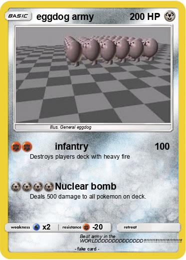 Pokemon eggdog army