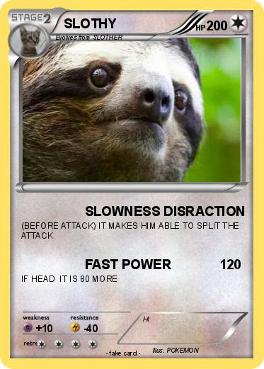 Pokemon SLOTHY