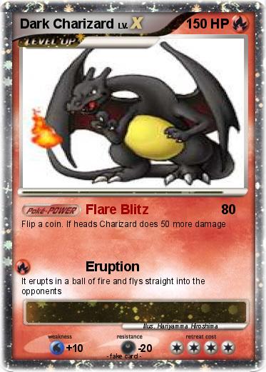 Pokemon Dark Charizard