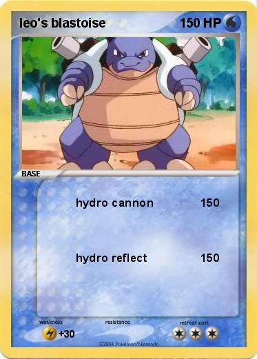 Pokemon leo's blastoise