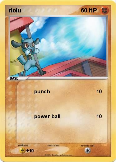 Pokemon riolu
