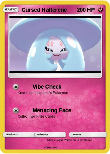 Pokemon Cursed Hatterene