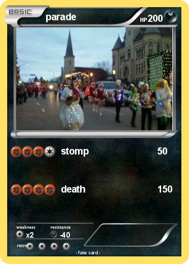 Pokemon parade