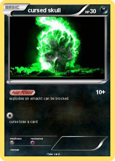 Pokemon cursed skull