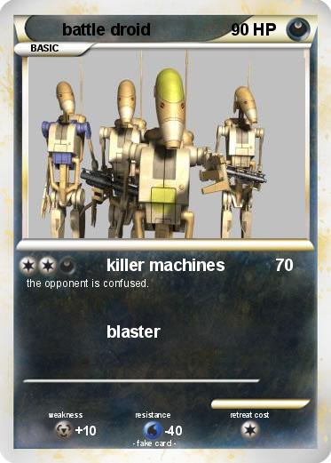 Pokemon battle droid