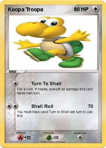 Pokemon Koopa Troopa