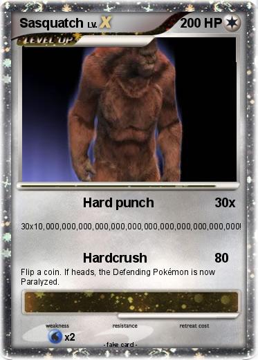 Pokemon Sasquatch