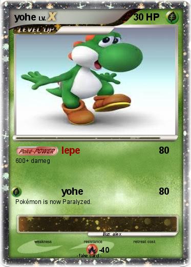 Pokemon yohe
