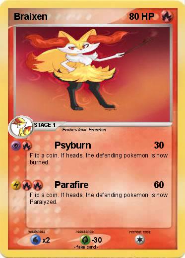 Pokemon Braixen