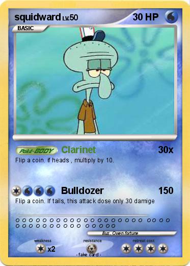 Pokemon squidward