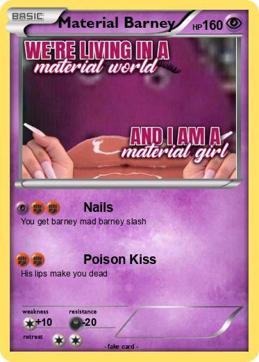 Pokemon Material Barney