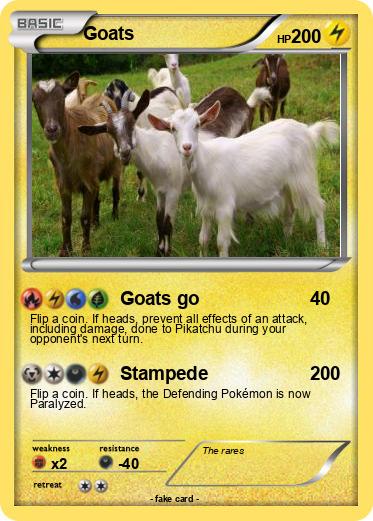 Pokemon Goats