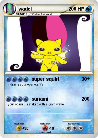 Pokemon wadel