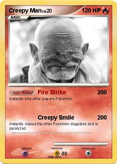 Pokemon Creepy Man