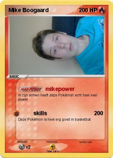 Pokemon Mike Boogaard