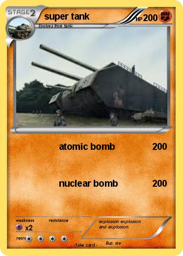 Pokemon super tank