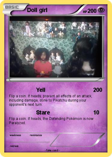 Pokemon Doll girl