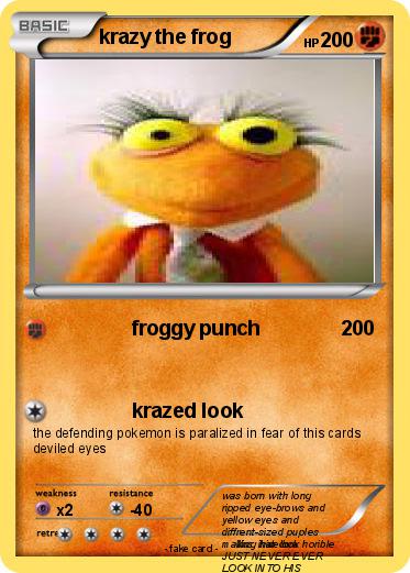 Pokemon krazy the frog