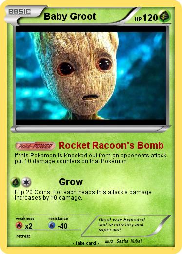 Pokemon Baby Groot