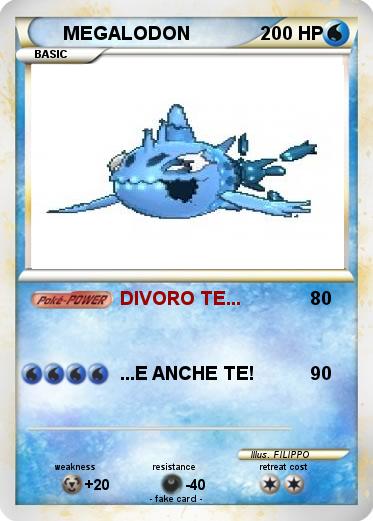 Pokemon MEGALODON