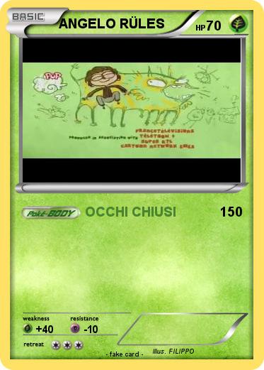 Pokemon ANGELO RÜLES