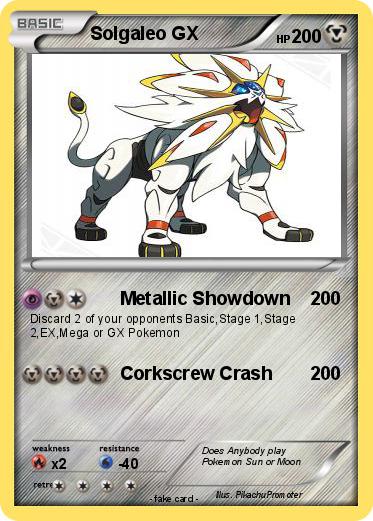 Pokemon Solgaleo GX