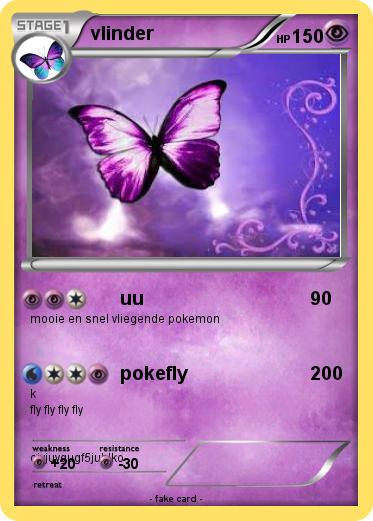 Pokemon vlinder