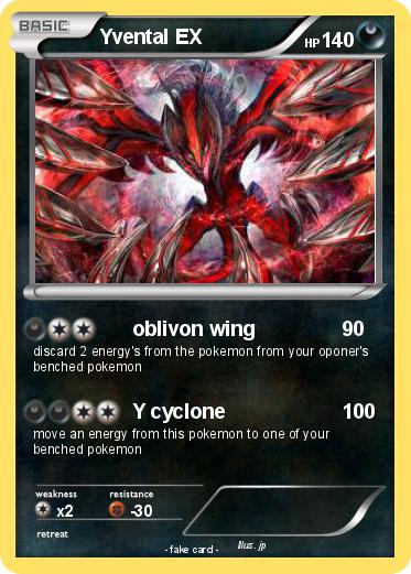 Pokemon Yvental EX