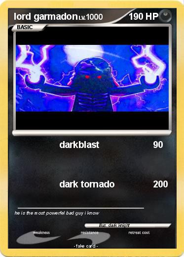 Pokemon lord garmadon