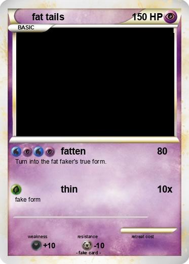Pokemon fat tails