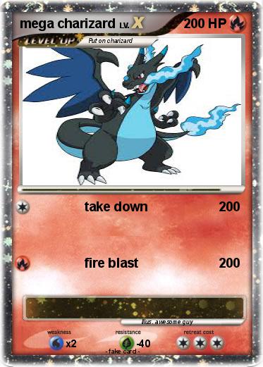 Pokemon mega charizard