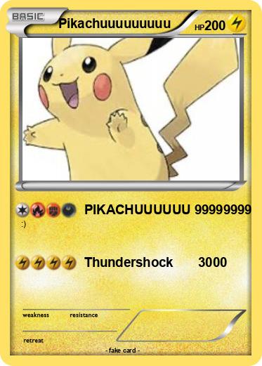 Pokemon Pikachuuuuuuuuu