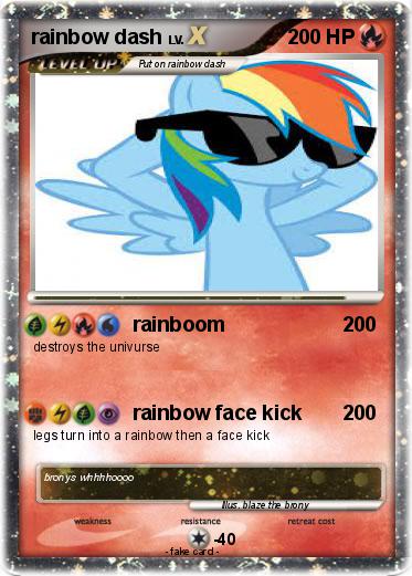 Pokemon rainbow dash