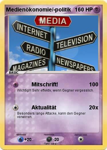 Pokemon Medienökonomie/-politik