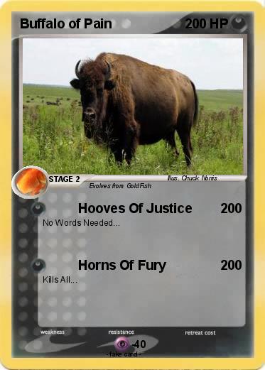 Pokemon Buffalo of Pain