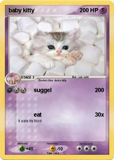 Pokemon baby kitty